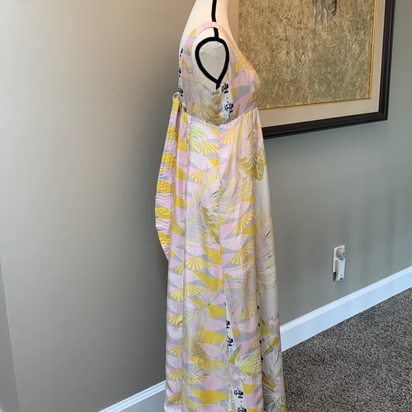 CYNTHIA ROWLEY silk maxi halter gorgeous - Picture 4 of 9